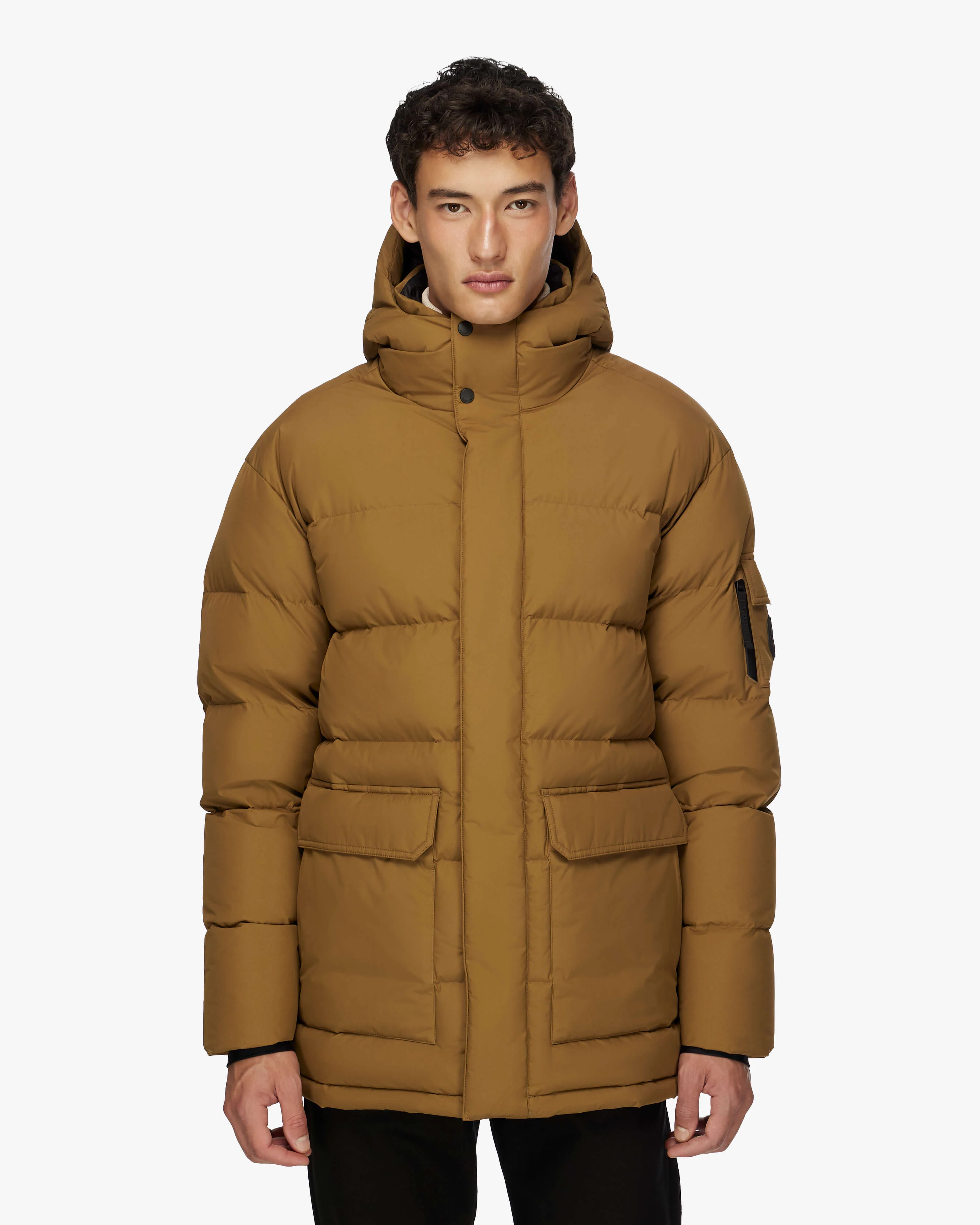 ALEXANDER | Hooded Recycled Down Winter Jacket - Image 6