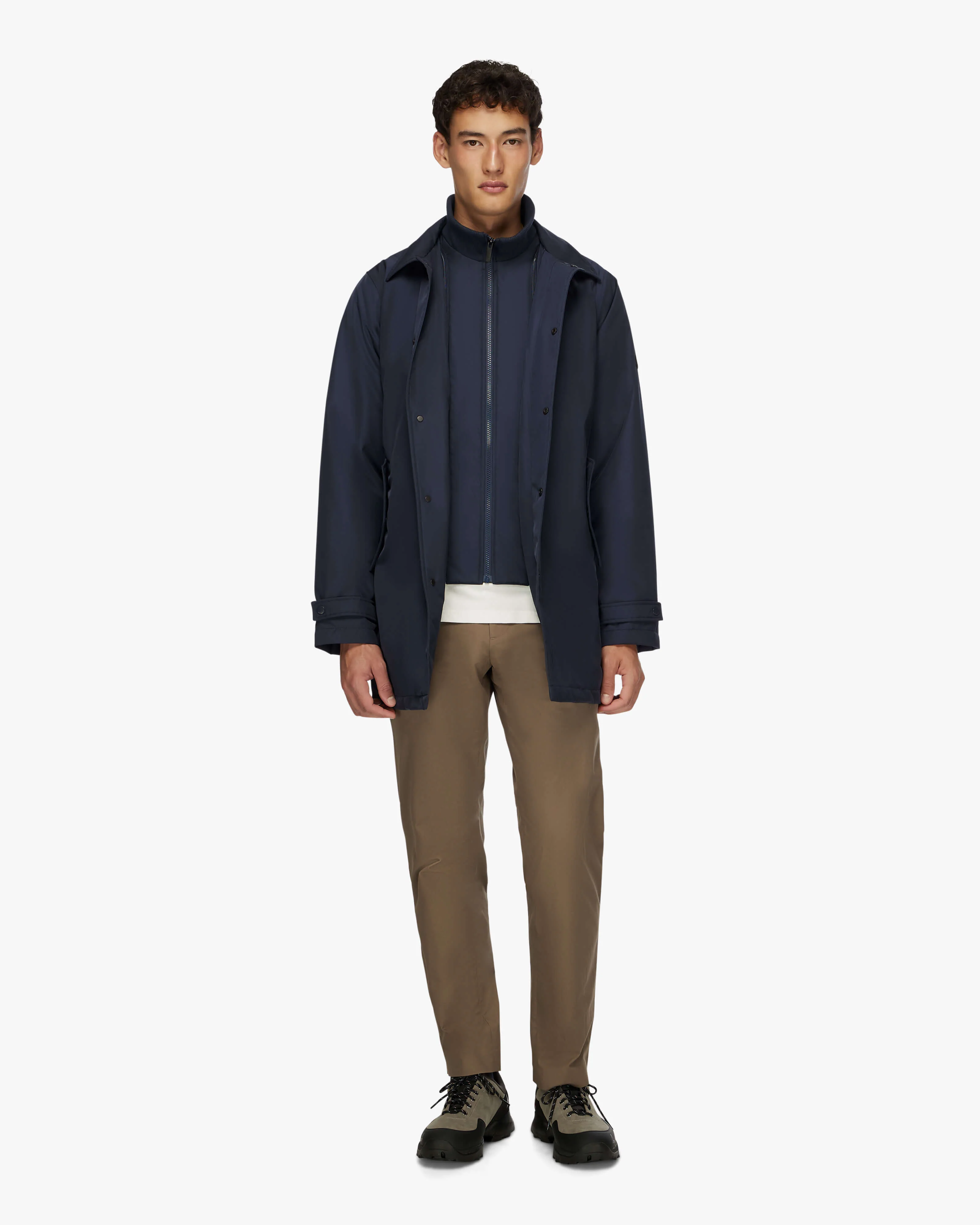 CHRISTOPHER 2.0 | Insulated Car Coat with Removable Bib - Image 20