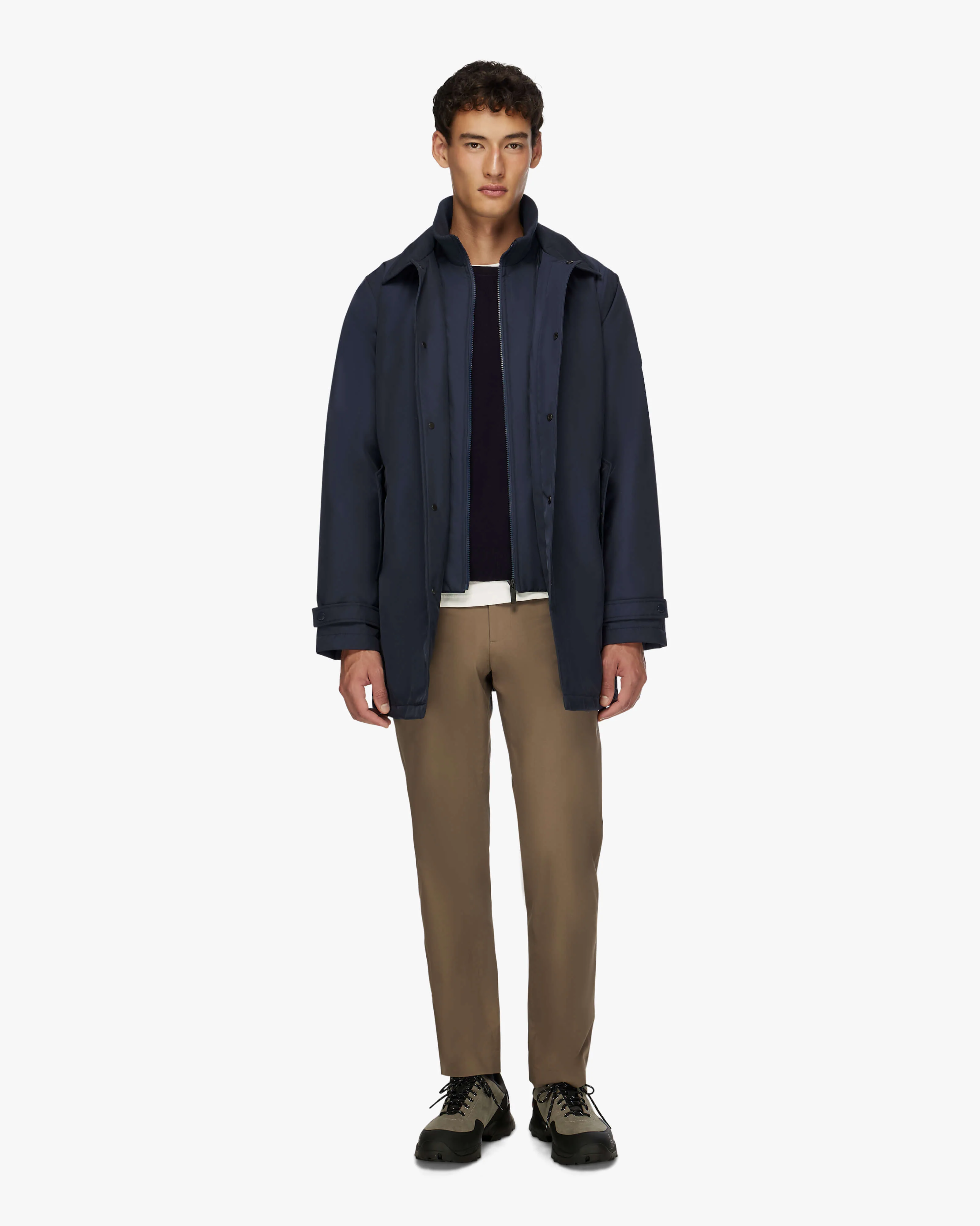 CHRISTOPHER 2.0 | Insulated Car Coat with Removable Bib - Image 21