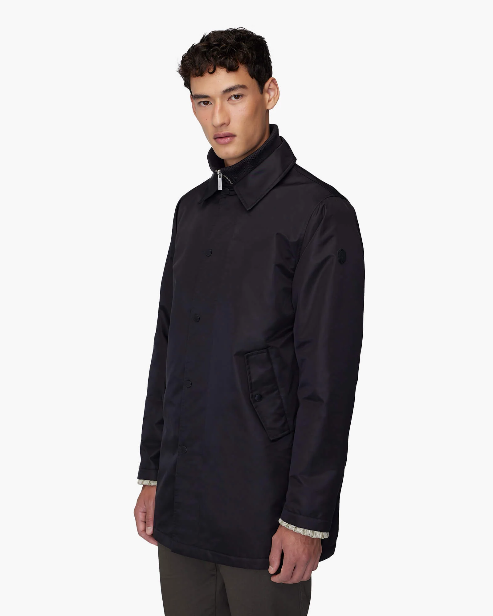 CHRISTOPHER 2.0 | Insulated Car Coat with Removable Bib - Image 9
