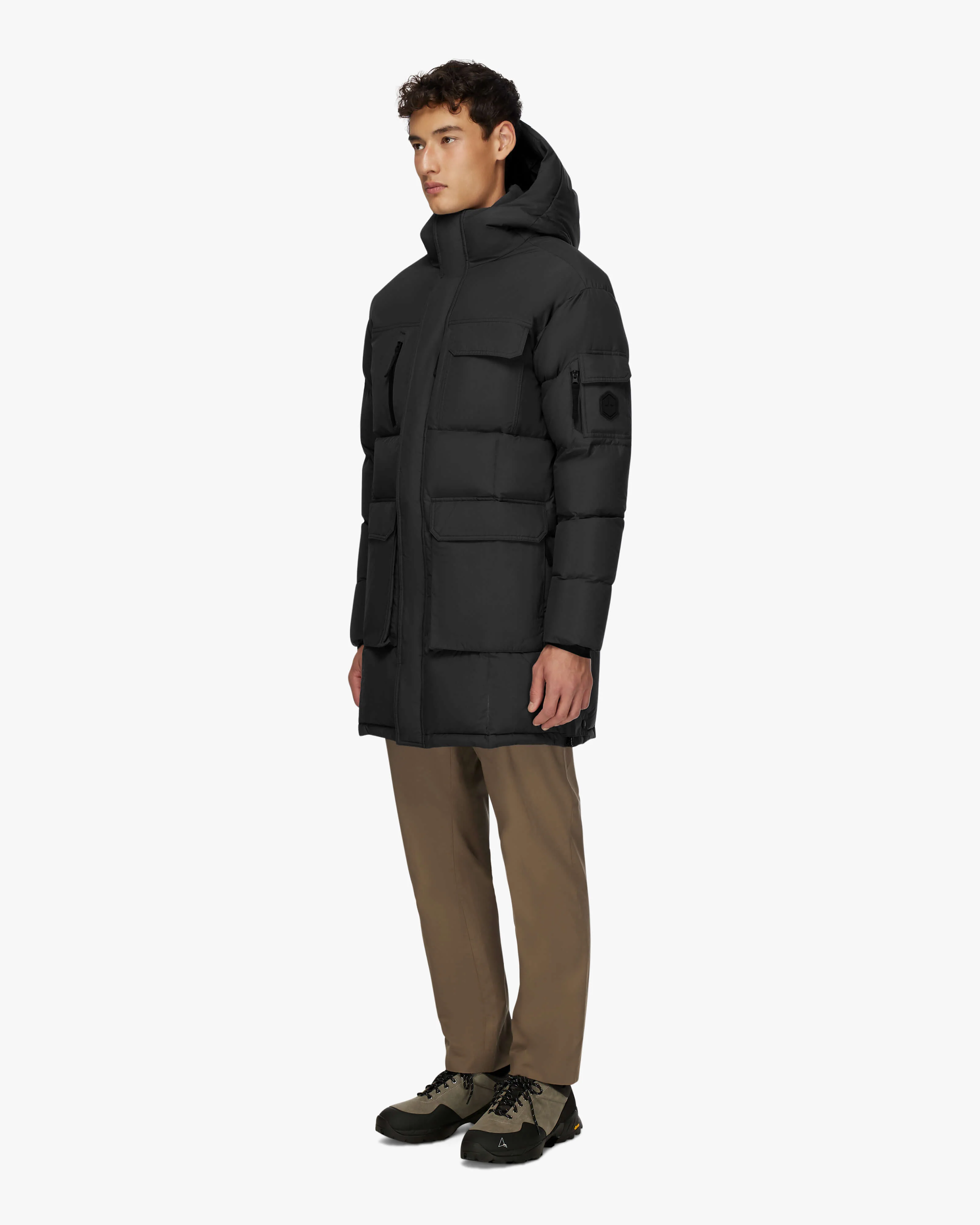 COMPASS | Hooded Recycled Down Winter Jacket - Image 22
