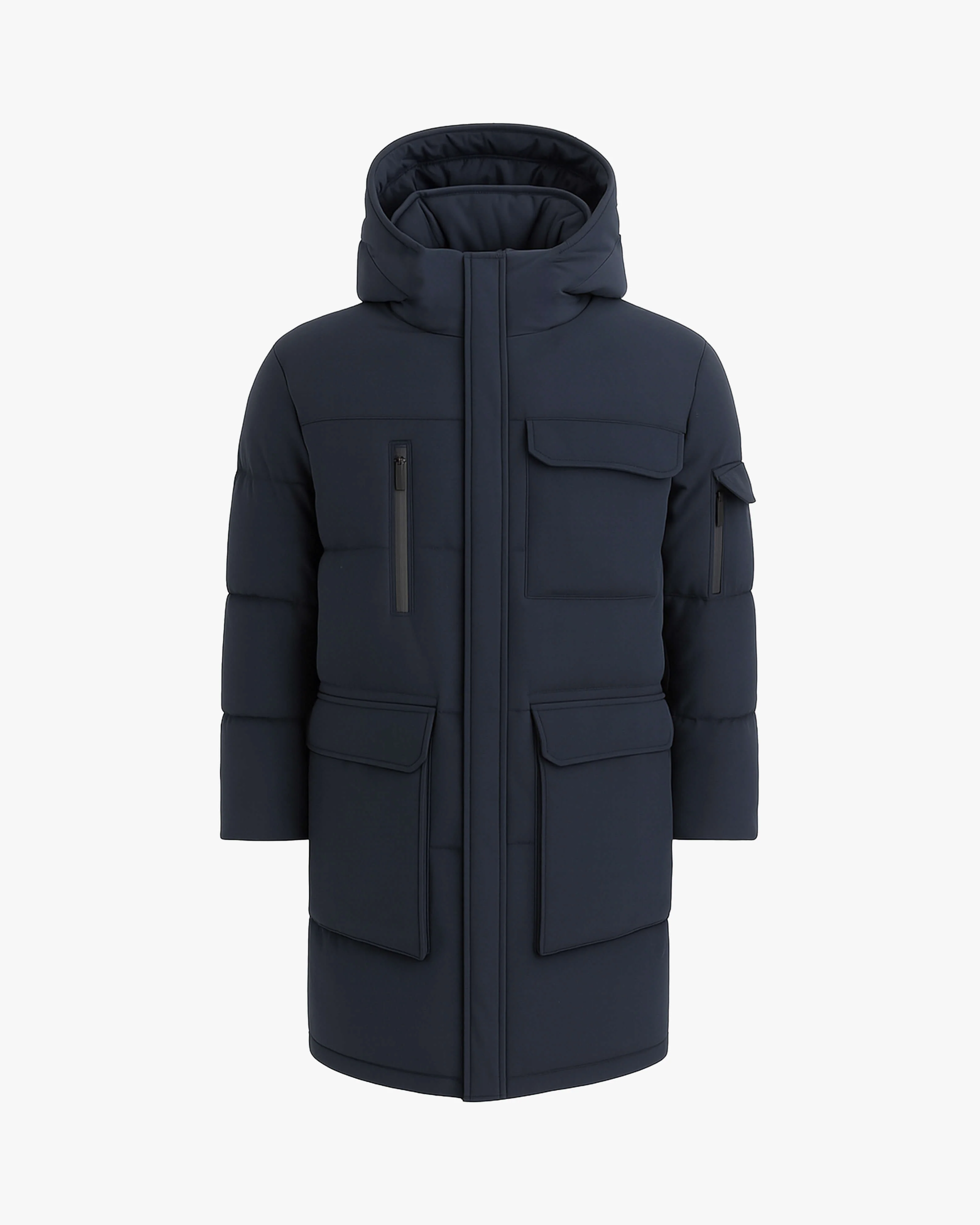 COMPASS | Hooded Recycled Down Winter Jacket - Image 28