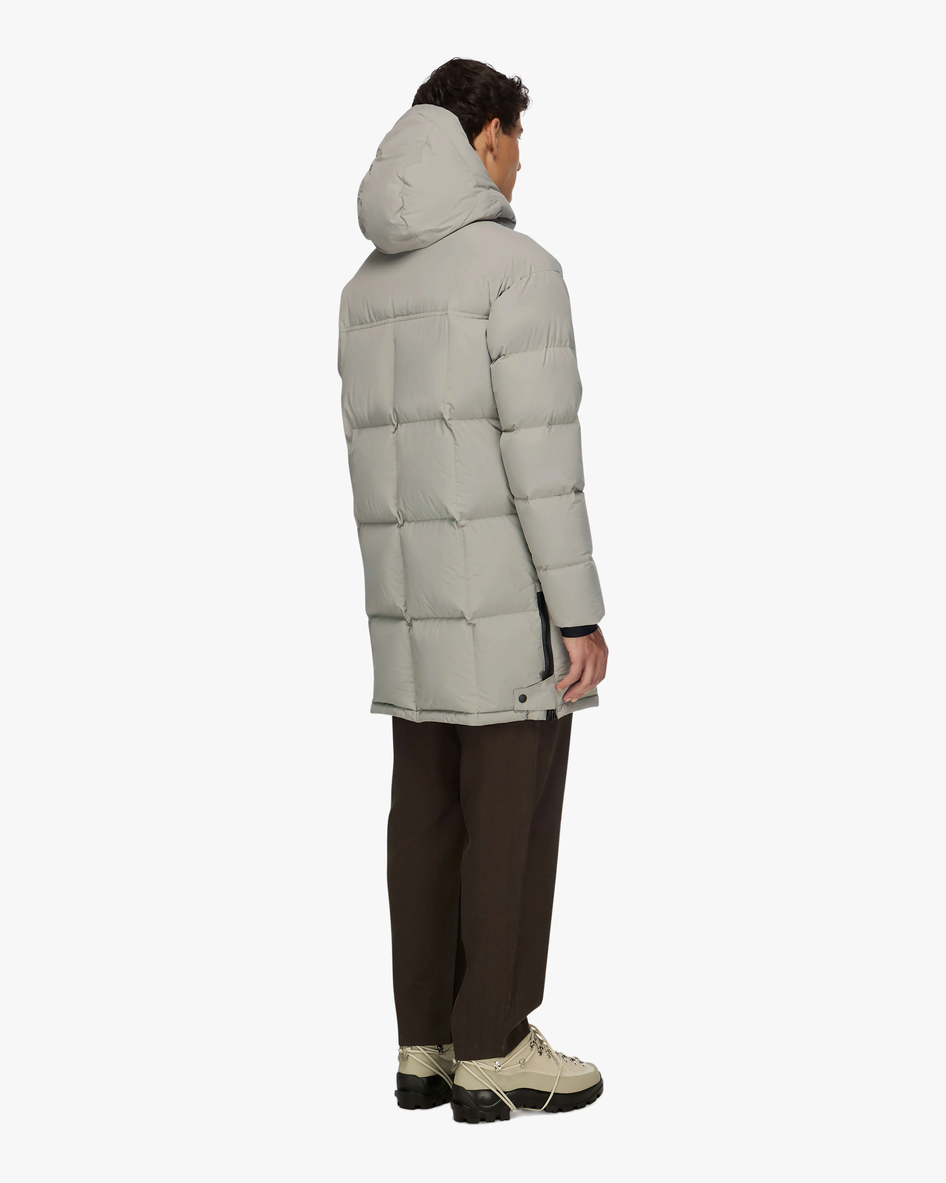 COMPASS | Hooded Recycled Down Winter Jacket - Image 4