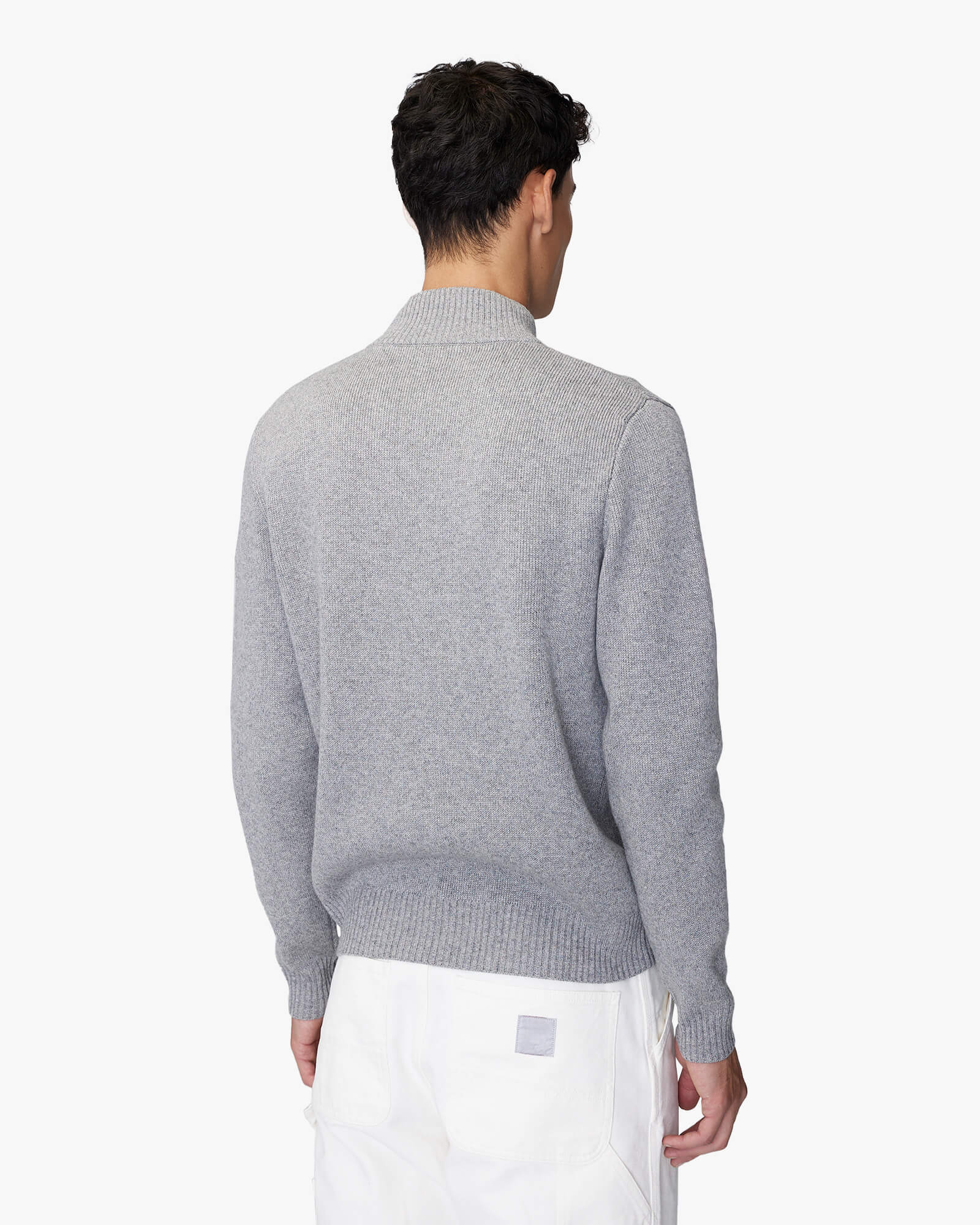 DAMIEN 2.0 | Mockneck Zip Sweater - Image 3