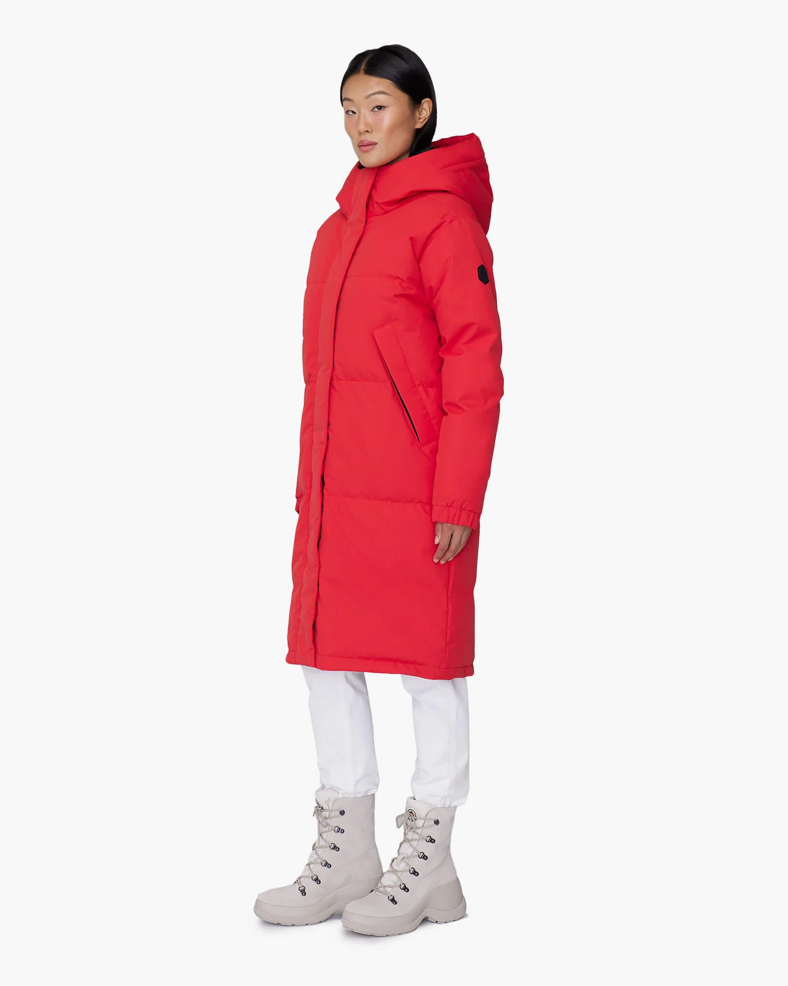 INES | Hooded Down Winter Jacket - Image 13