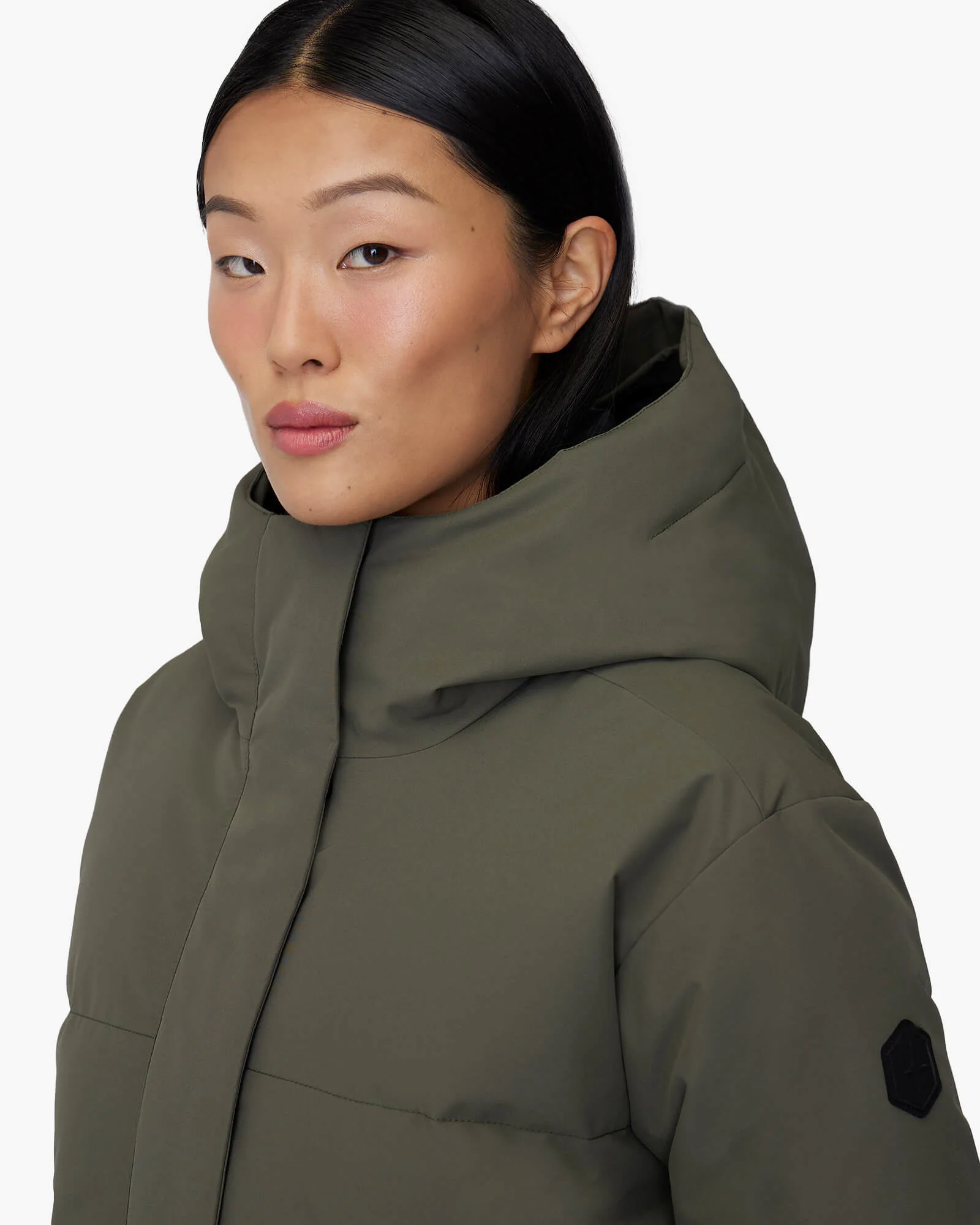 INES | Hooded Down Winter Jacket - Image 18