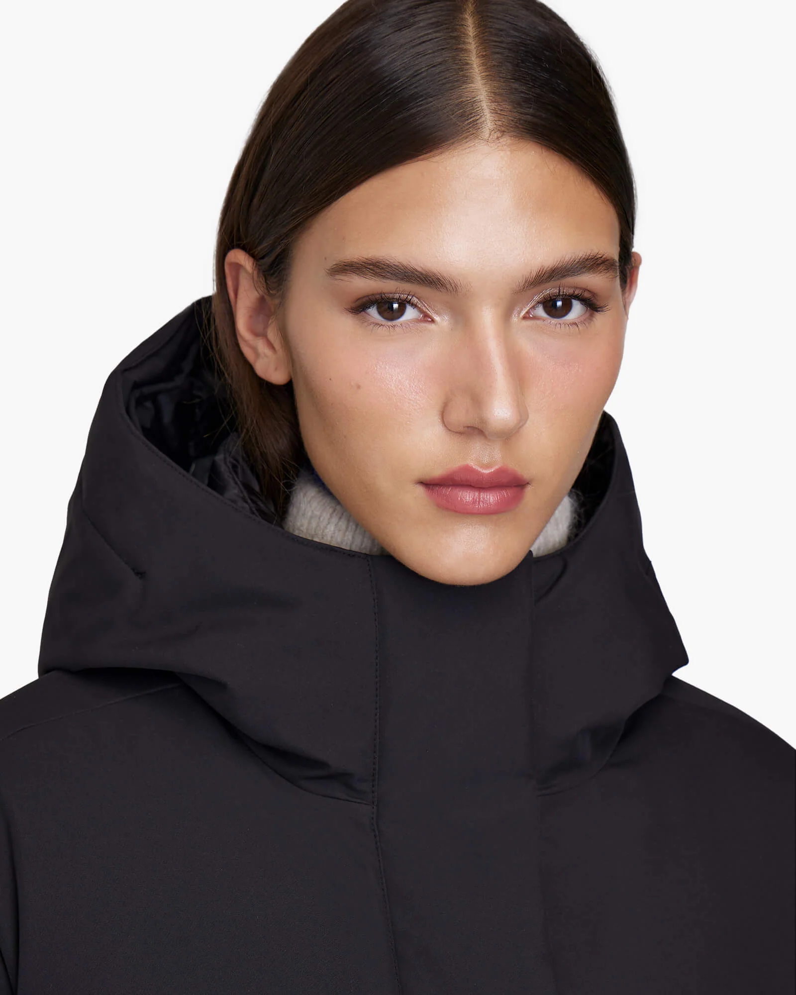 INES | Hooded Down Winter Jacket - Image 29