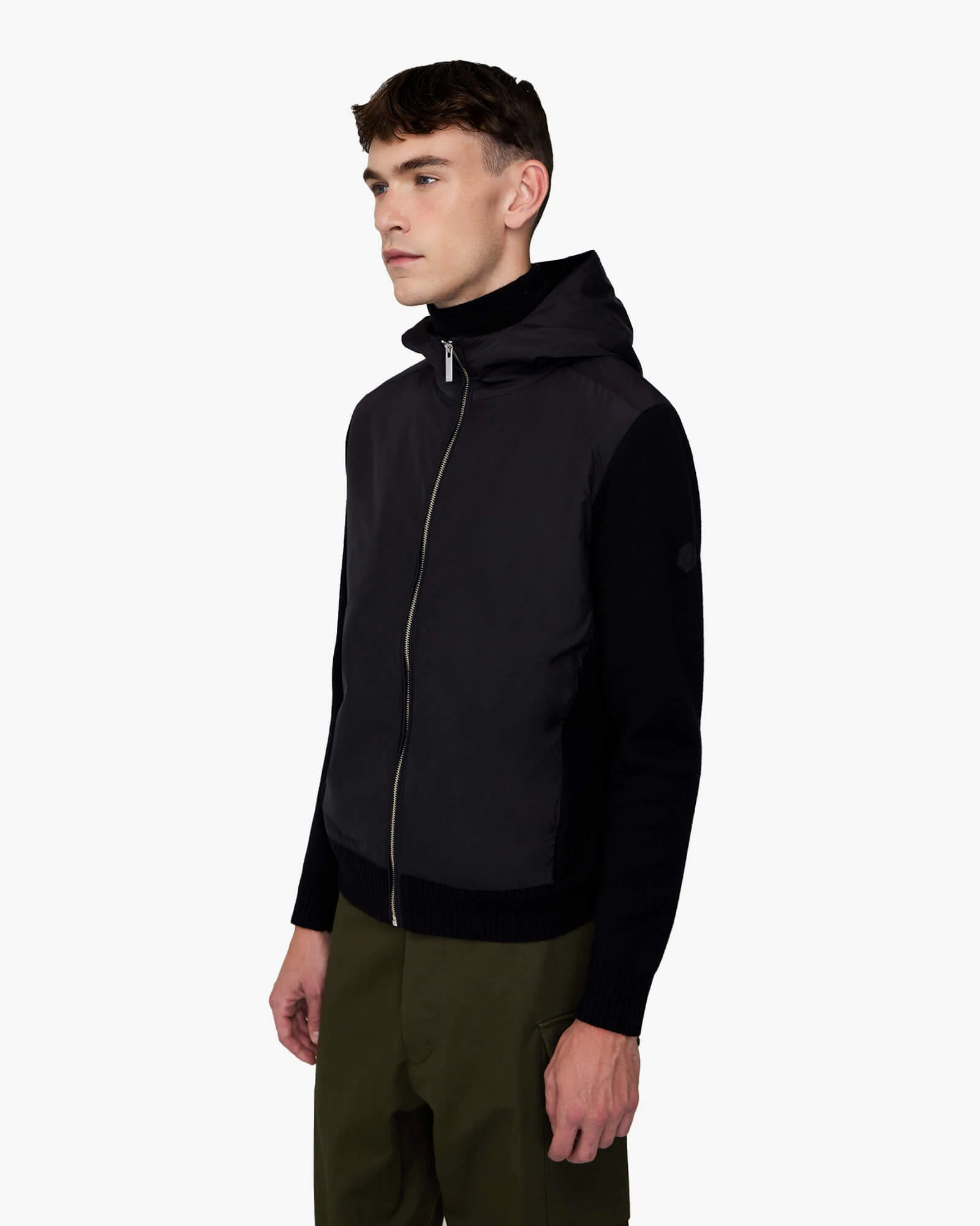 DAMIEN | Hooded Zip Sweater - Image 4